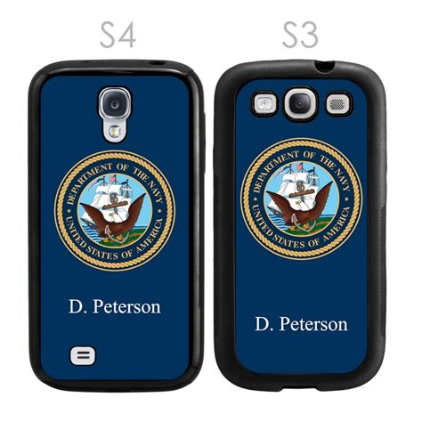 Navy Galaxy S4 Case .